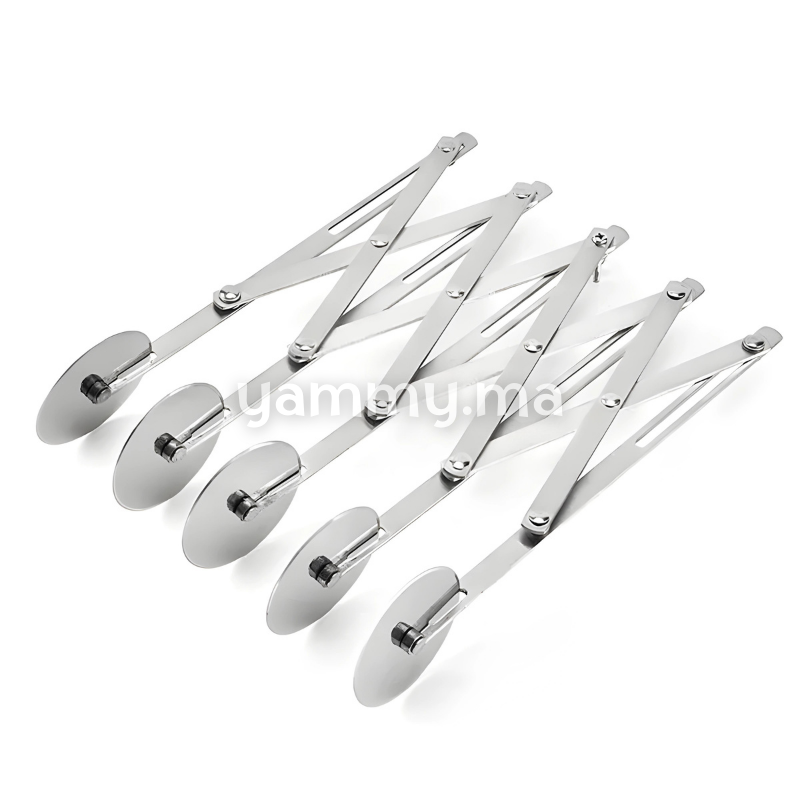 Rouleau Multicoupe Simple 5 Roulettes en Inox