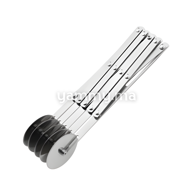 Rouleau Multicoupe Simple 5 Roulettes en Inox