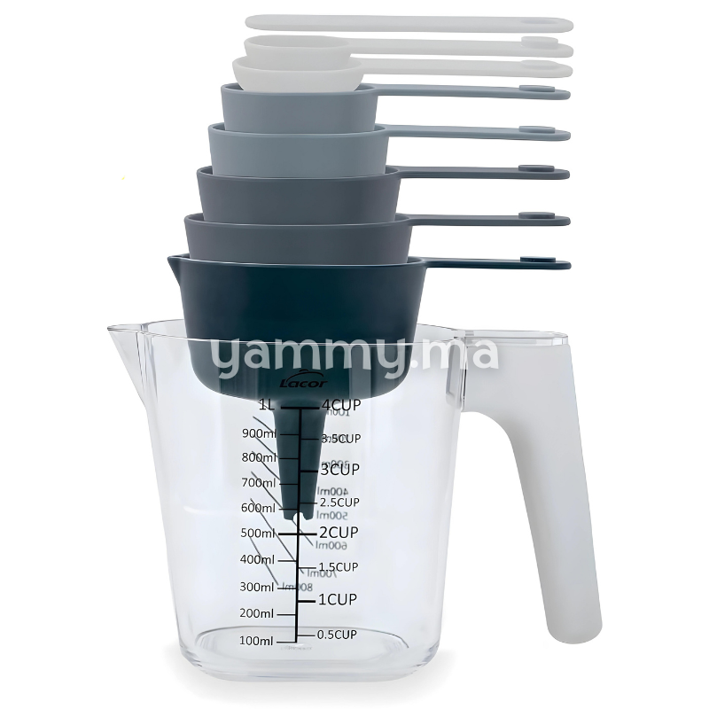 SET. 9 Ustensiles de Mesure - Lacor 62740