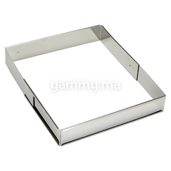 Cadre à Pâtisserie Extensible Inox 17-32 cm - Patisse 02167