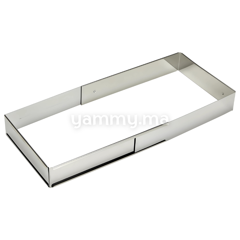 Cadre à Pâtisserie Extensible Inox 17-32 cm - Patisse 02167