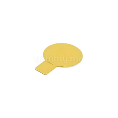 Mini Languette Or Rond 4 cm (x210)
