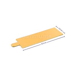 Languette Or Rectangle Cigar 12.5x3.5 cm (x50)