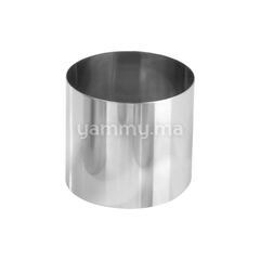 Cercle à Mousse en Inox Ø 6 cm x H 6 cm