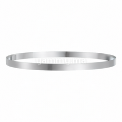 Cercle à Tarte Professionnel en Inox Ø 27.5 x H 2 cm