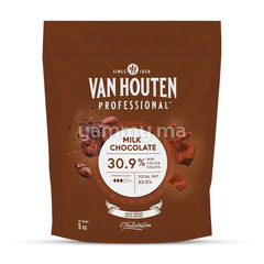 Chocolat de Couverture au Lait 30.9% Cacao - Van Houten Professional