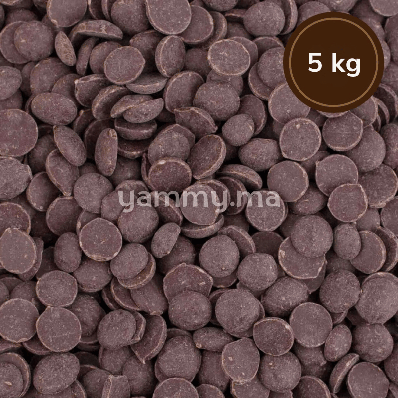 Van Houten - Couverture au chocolat noir CHD-V290-BCI-S83 - 1-2