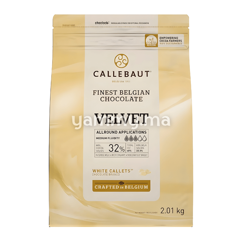 Chocolat de Couverture Blanc 32% Velvet - Callebaut