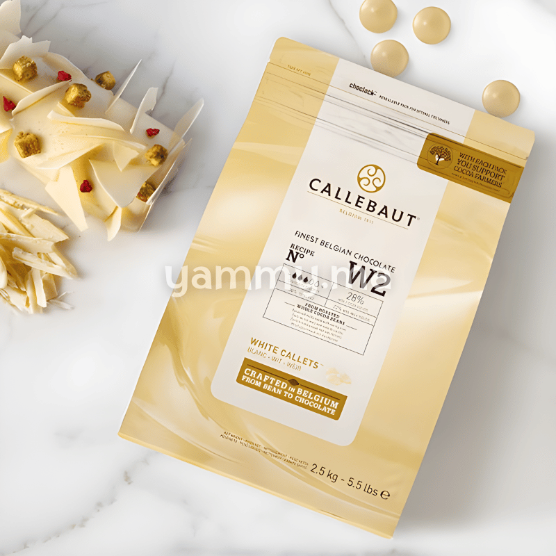 Chocolat de Couverture Blanc 28% N°W2 - Callebaut