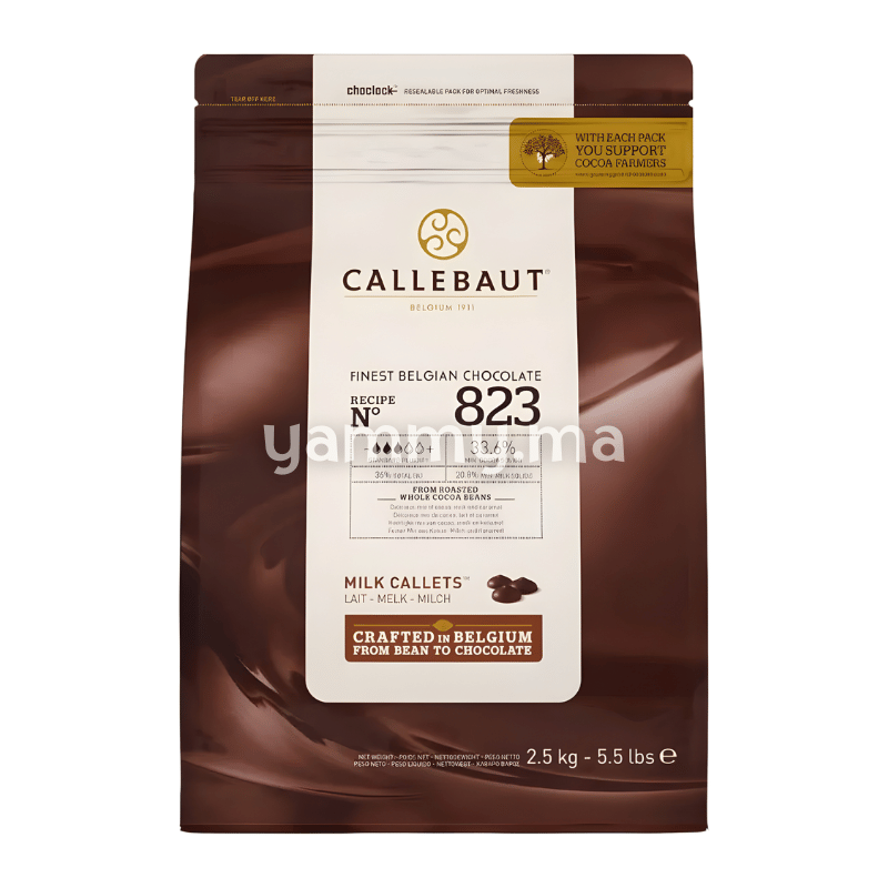 Chocolat de Couverture au Lait 33,6% N°823 - Callebaut
