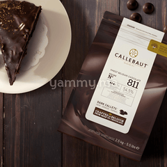 Chocolat de Couverture Noir 54,5% N°811 - Callebaut