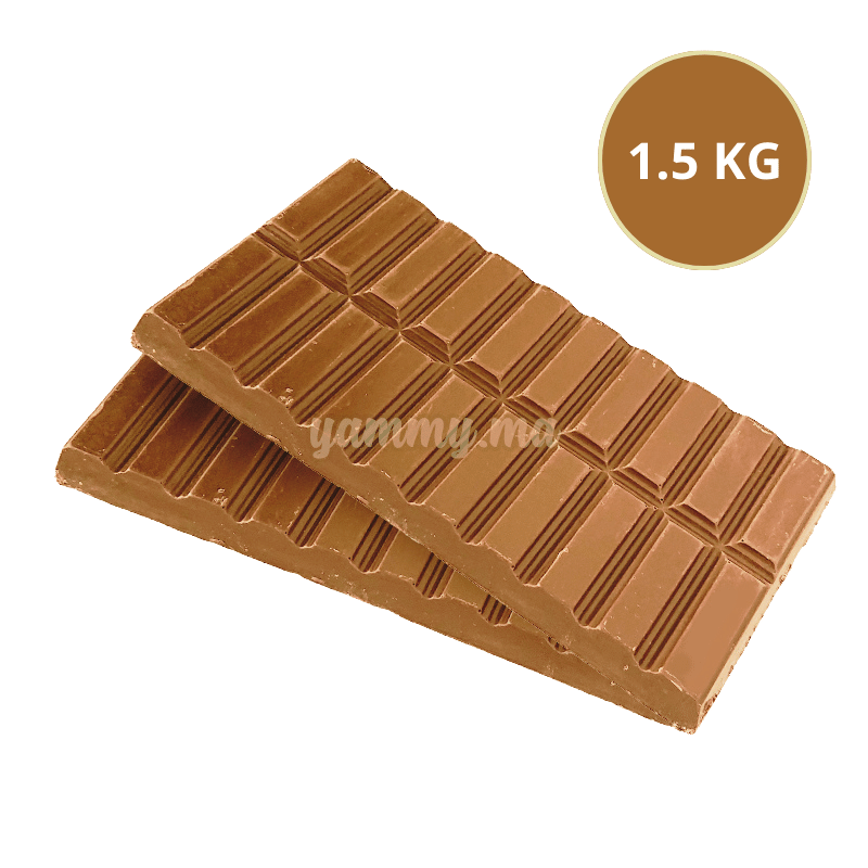 Chocolat de Couverture au Lait 34% 1.5kg - Aiguebelle