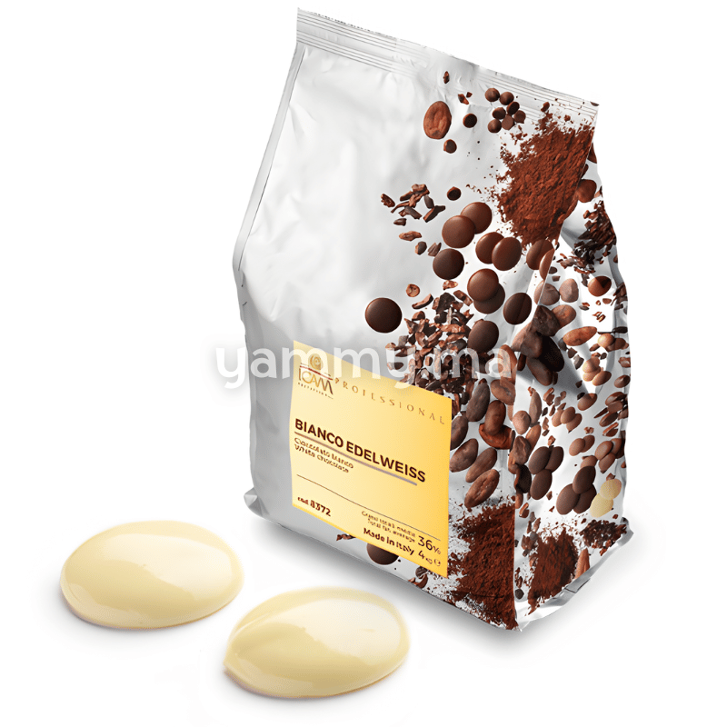 Chocolat de Couverture Blanc EDELWEISS 36% - ICAM