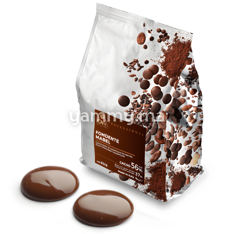 Chocolat de Couverture Noir MABEL 56% - ICAM