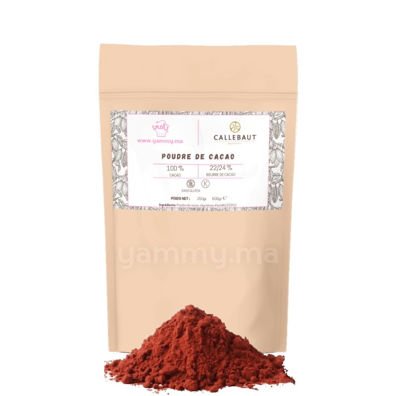 Cacao en Poudre 100% 22/24 - Callebaut