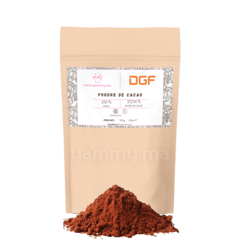 Cacao en Poudre Extra-Rouge 20/22 500gr (Repack) - DGF
