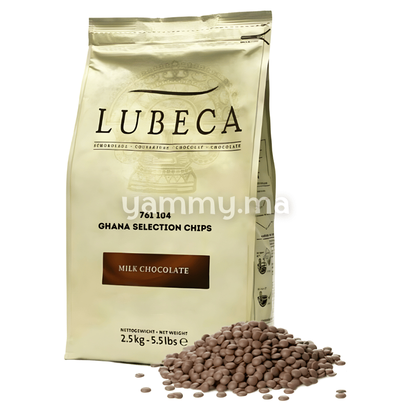 Chocolat de Couverture au Lait 43% Ghana Selection - Lubeca