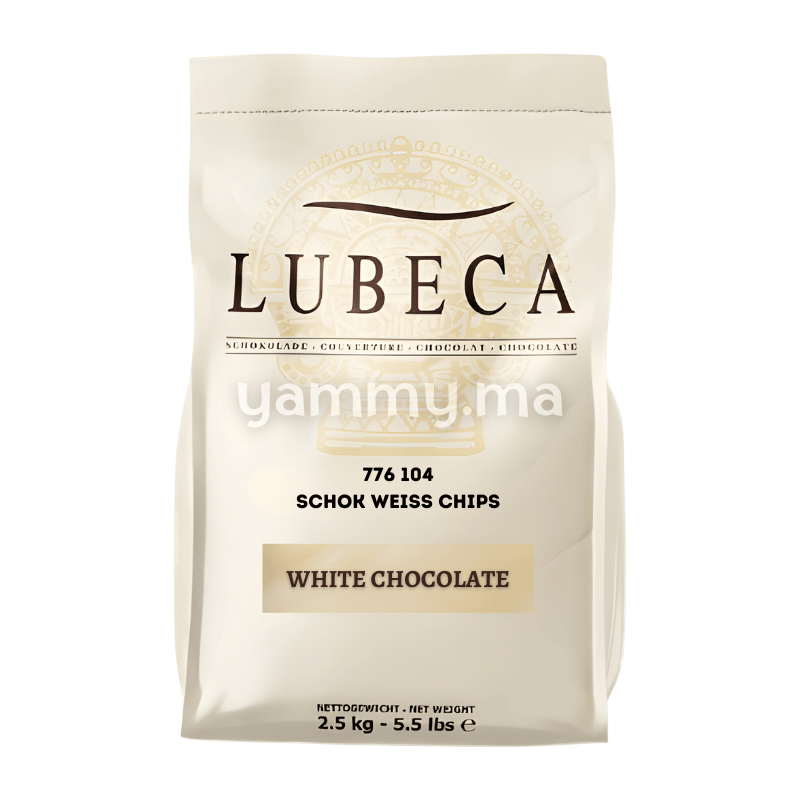 Chocolat de Couverture Blanc 33% Schok Weiss - Lubeca