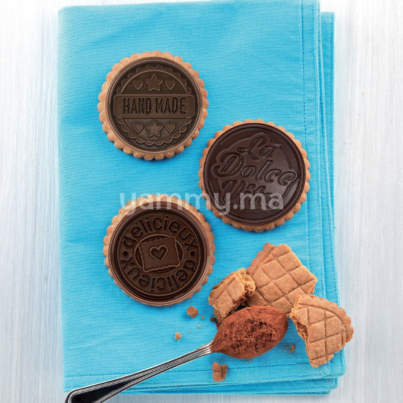 Emporte-piece + Moule Silicone Dolce Vita "CKC05" - Silikomart