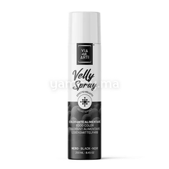 Colorant Spray Velours Noir 250 ml Beurre de Cacao - Via delle Arti