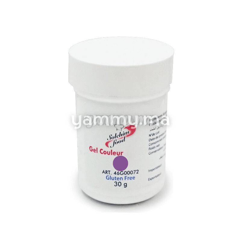 Colorant Gel Violet 30gr - Solchim Food