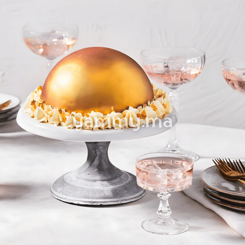 Colorant Spray Scintillant Métallisé Doré 250 ml - Marone