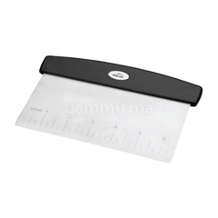 Raclette & Grattoir en Inox 16.5 cm Noir - Lacor 67029