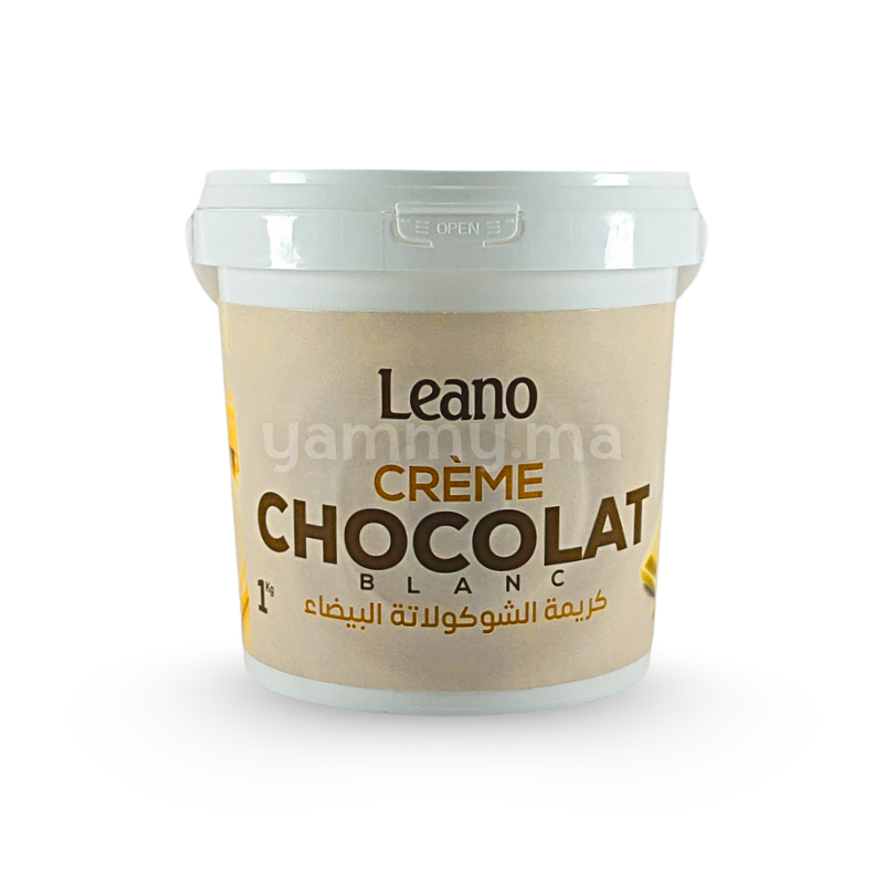 Crème Chocolat Blanc 1 kg - Leamido Leano