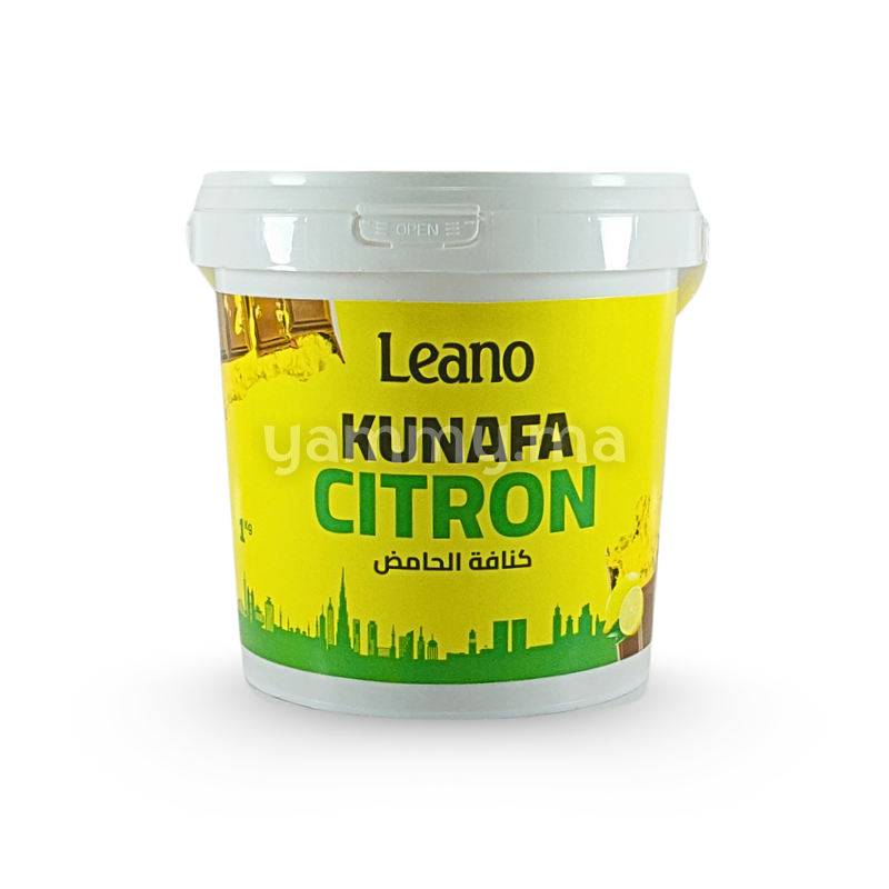 Crème Kunafa Citron 1 kg - Leamido Leano