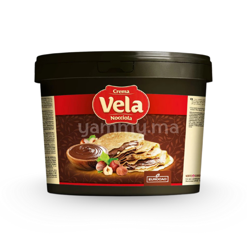 Crème & Pâte à Tartiner au Chocolat et Noisette "Vela Nocciola" 500 gr ... Crème & Pâte à Tartiner au Chocolat et Noisette "Vela Nocciola" 500 gr ...