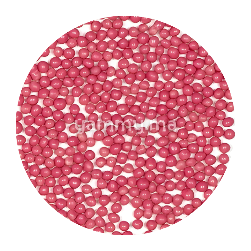 Perles Crispy Fraise 5 mm 50 gr (Repack) - Eurocao