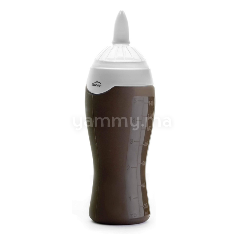 Bouteille & Biberon de décoration en Silicone avec 6 Mini Douilles - Lacor 64457