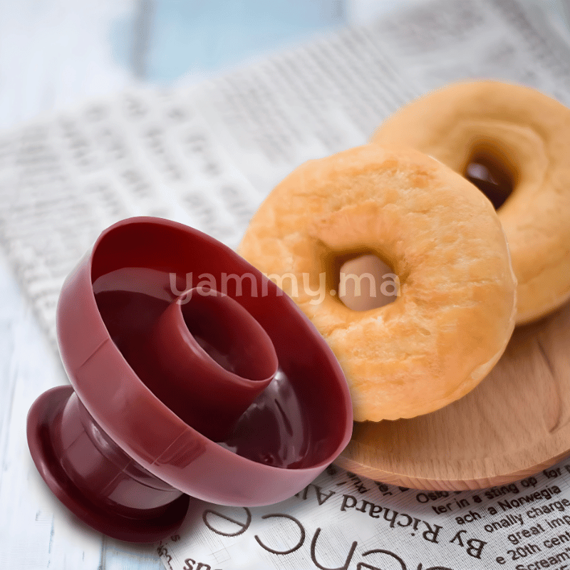 Emporte-pièce à donuts en inox 7,5 cm - Ibili