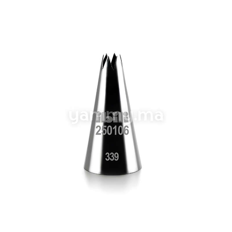 Douille Étoile Ouverte en Inox 6 mm N° 821 - Ibili 250106