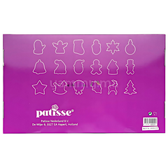 Set de 18 Emporte-pièces Noël en Inox - Patisse 02029