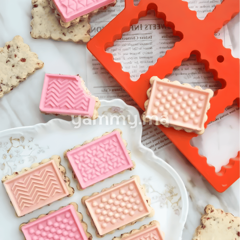 Coupe-pâte CiocCookies Classic avec Moule a Chocolat ZN3002 0255156