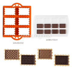Coupe-pâte CiocCookies Classic avec Moule a Chocolat ZN3002 0255156