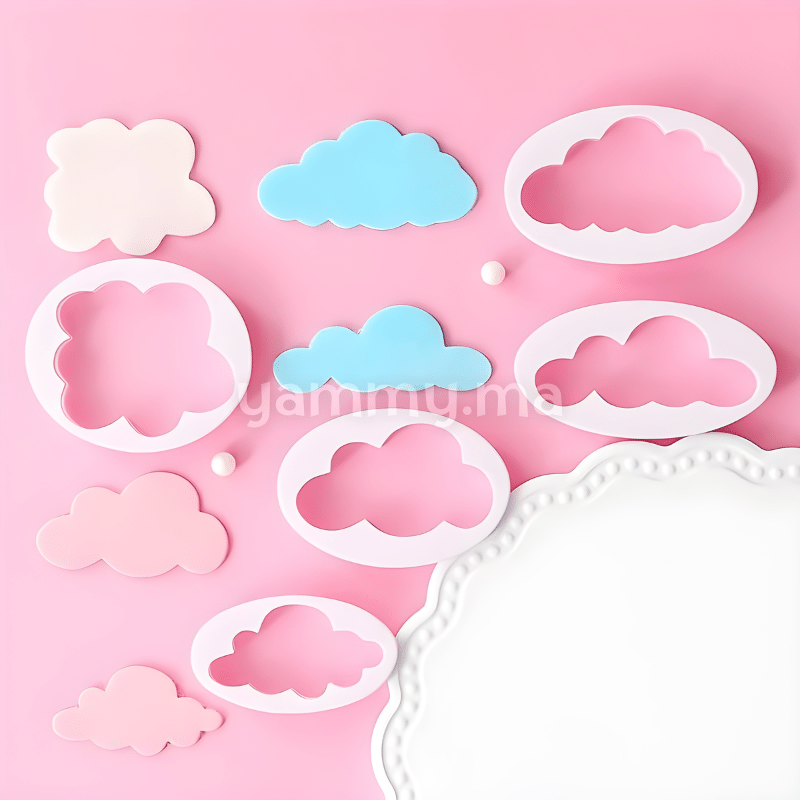 SET. 5 Emporte-pieces Nuage