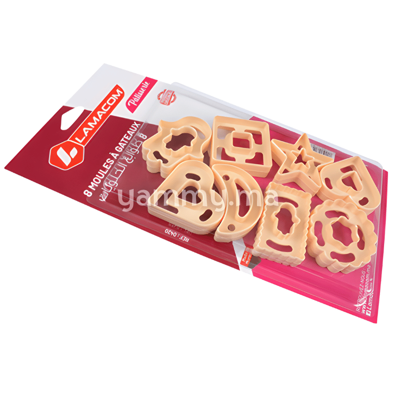 SET. 8 Emporte-pièces Gâteaux Sablé Marocain