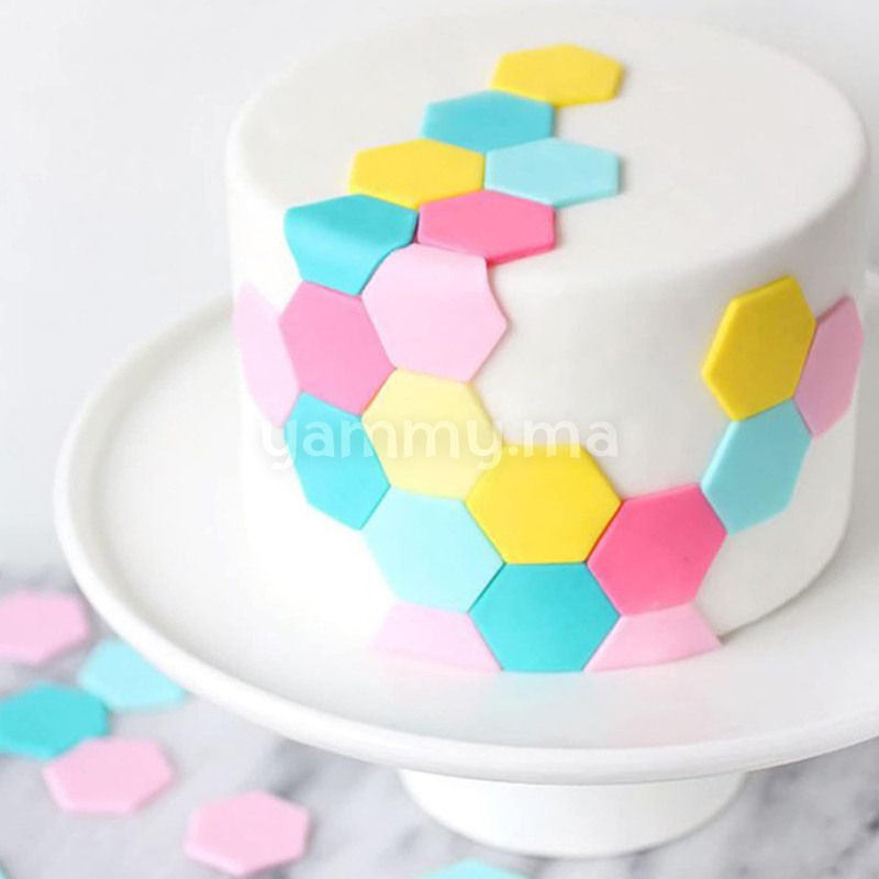 SET. 3 Emporte-pièces Géométrique Hexagones