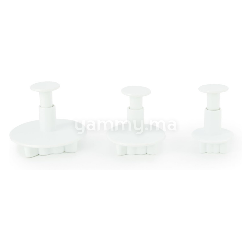 SET. 3 Emporte-pièces Carre