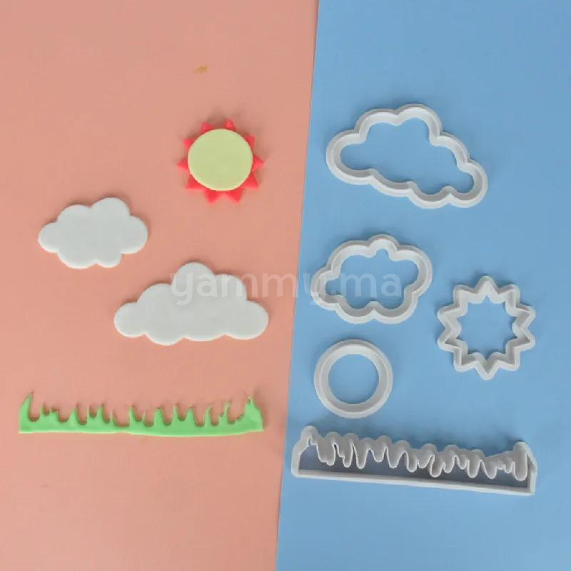 SET. 5 Emporte-pièces Nuage
