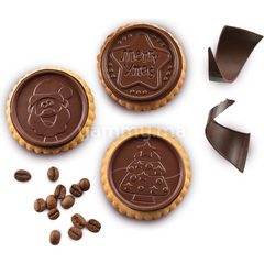 Emporte-pièce Rond avec Moule Silicone Merry Xmas