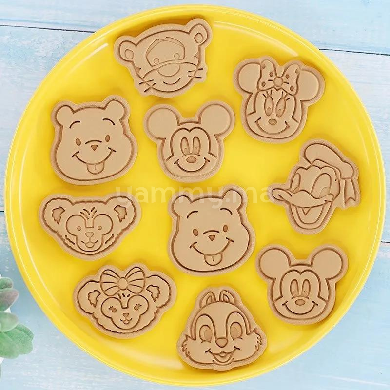 SET. 8 Emporte-pièces Disney Cartoon