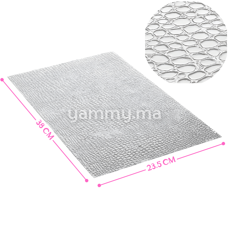 Feuille Structure pour Chocolat CROCODILE 