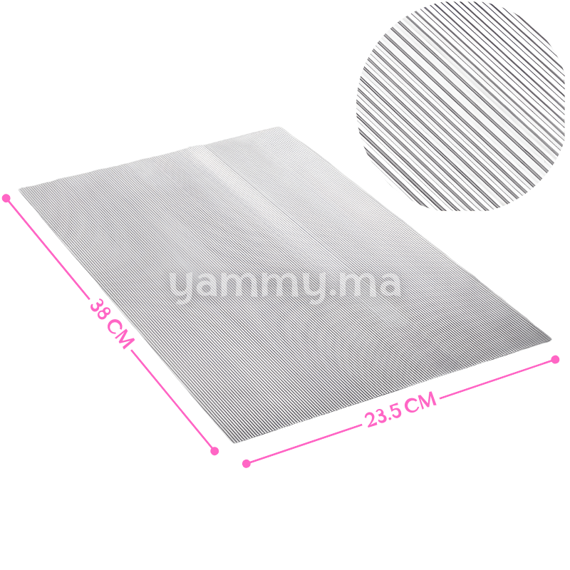 Feuille Structure pour Chocolat LIGNES "STRKIT2-1" - Pavoni