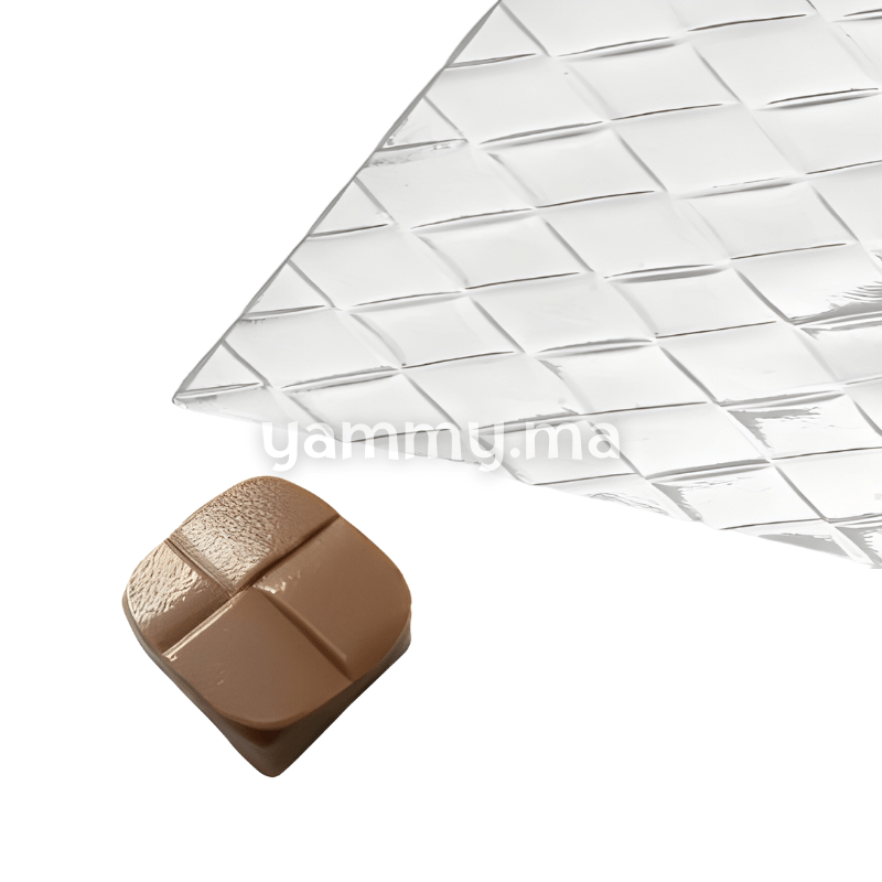 Feuille Structure pour Chocolat TRESSÉ "STRKIT2-4" - Pavoni