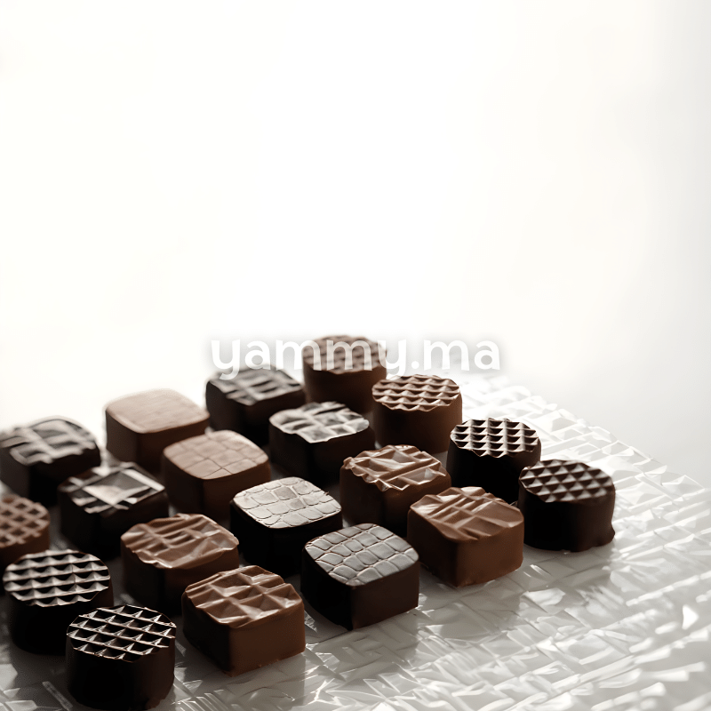 Feuille Structure pour Chocolat MINI PYRAMIDES "STRKIT1-3" - Pavoni