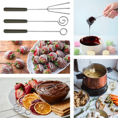 Set. 3 Ustensiles pour Chocolat 21.5 cm