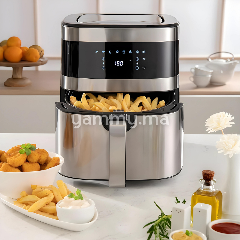 Friteuse sans Huile Air Fryer EcoFry 5.5L - Lacor 69511